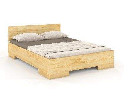 Drevená posteľ z borovice Spectrum Maxi - prírodná (Farba Prírodná, Rozmer postele 90 x 200 cm)