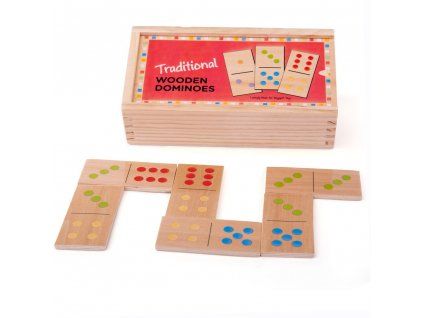 Klasické drevené domino