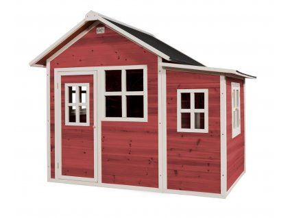 detsky domcek loft 150 cervena 1