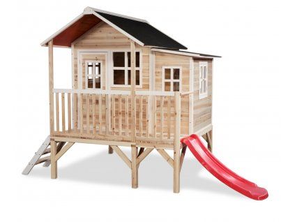 detsky domcek loft 350 prirodna 1