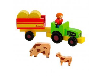 Figúrky farmára s prívesom