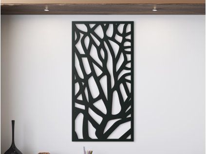 Moderný obraz Konáre stromu (Farba obrazu Sivá, Rozmer obrazu 31,5 x 16 cm)