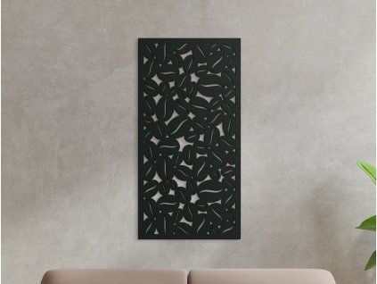 Drevený obraz Kávové zrná (Farba obrazu Sivá, Rozmer obrazu 31,5 x 16 cm)