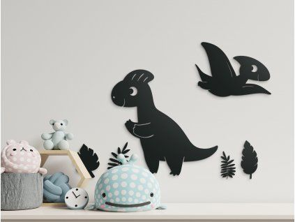 Zostava detských nálepiek Dinosauríky (6 ks)