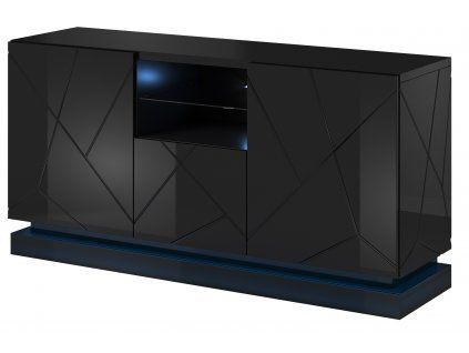 cierna komoda qui 2d1k 2