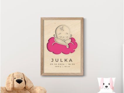 Certifikát novorodenca Obláčik