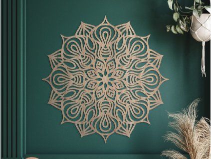 Drevená mandala Hypnóza