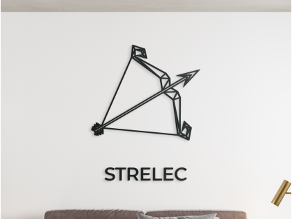 AKCIA - Nálepka na stenu znamenie Strelec
