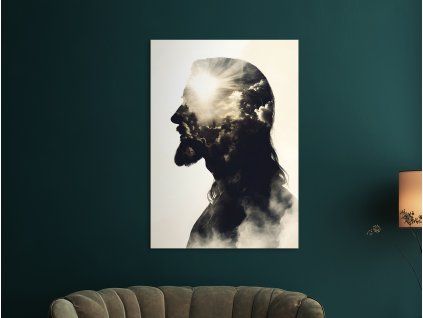 Obraz na stenu Nebeský profil (Farba rámu Bez rámu, Povrchová úprava Matná, Veľkosť obrazu A4)