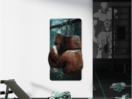 Obraz Boxerské rukavice (Povrchová úprava Matná, Rozmer obrazu 38 x 21,5 cm)