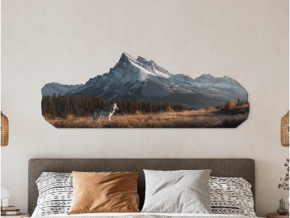 Obraz na stenu Strážca hôr (Povrchová úprava Matná, Rozmer obrazu 17,5 x 49 cm)