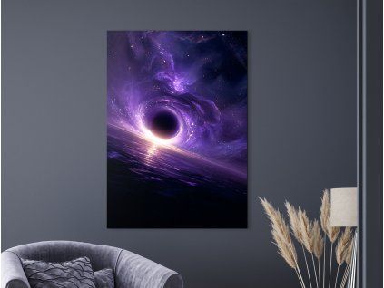 Obraz Stred temnoty (Farba rámu Bez rámu, Povrchová úprava Matná, Veľkosť obrazu A4)