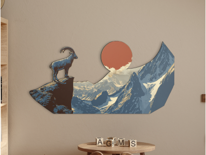 UV-100100 (Povrchová úprava Matná, Rozmer obrazu 32 x 65 cm)