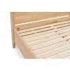 Masívna posteľ s nebesami Canopy buk (Farba Prírodná, Rozmer postele 200 x 200 cm)
