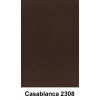 Posteľ z masívu s čalúneným čelom Gotland High buk (Farba Biela, Farba čela Casablanca 2316, Rozmer postele 200 x 200 cm)