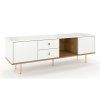 biely tv stolik harmony 4
