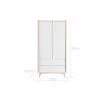 So sixty wardrobe dimensions