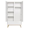 Swing 2door wardrobe white 3