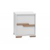 Snap container night stand white