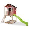detsky domcek loft 700 cervena 2