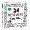 Drevené magnetky Keith Haring