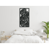 Moderný obraz Listy kvetu Monstera deliciosa (Farba obrazu Sivá, Rozmer obrazu 31,5 x 16 cm)