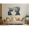 Drevená nálepka Pohľady