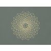 Drevená Mandala na stenu (Farba obrazu Prírodná)