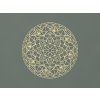 Drevená mandala Kruh (Farba obrazu Prírodná)
