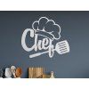 Drevená dekorácia Chef