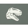 Detská nálepka Tyrannosaurus rex (Farba obrazu Biela)