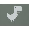 Detská nálepka na stenu Dinosaurus (Farba obrazu Sivá)