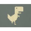 Detská nálepka na stenu Dinosaurus (Farba obrazu Prírodná)