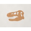 Detská nálepka na stenu Hlava dinosaura (Farba obrazu Buk Bavaria)