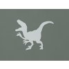 Detská nálepka Zúrivý dinosaurus (Farba obrazu Sivá)