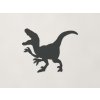 Detská nálepka Zúrivý dinosaurus (Farba obrazu Antracit)