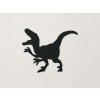 Detská nálepka Zúrivý dinosaurus (Farba obrazu Čierna)