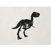 Detská nálepka na stenu Kostra dinosaura (Farba obrazu Čierna)
