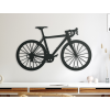 Drevená nálepka na stenu Bicykel (Farba obrazu Sivá, Rozmer obrazu 18,5 x 31 cm)