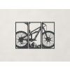 3-dielny obraz Bicykel (Farba obrazu Antracit)