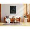 3D obraz na stenu Cválajúci kôň (Farba obrazu Sivá, Rozmer obrazu 31,5 x 23 cm)