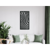 Minimalistický obraz Vzor zebry (Farba obrazu Sivá, Rozmer obrazu 28,5 x 22,5 cm)