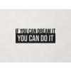 Motivačný citát You can do it (Farba obrazu Čierna)