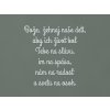 Drevený citát Bože, žehnaj naše deti (Farba obrazu Sivá)