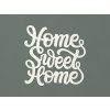 Nálepka na stenu Home Sweet Home (Farba obrazu Biela)