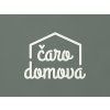 Drevený nápis Čaro domova (Farba obrazu Biela)