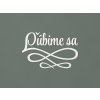 Nápis na stenu Ľúbime sa (Farba obrazu Biela)