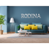 Drevený nápis Rodina