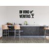 Drevená dekorácia In vino veritas