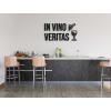 Drevená dekorácia In vino veritas